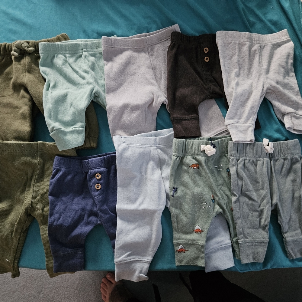 10 newborn boy pants